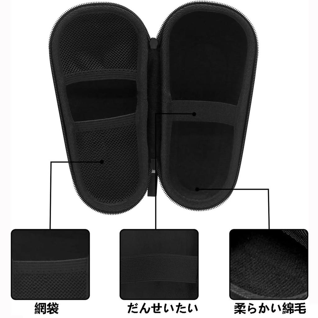 Чехол для хранения бритвы GAOHOU Чехол для хранения электробритвы Чехол для хранения бритвы Многофункциональная защитная сумка Совместимость с серией Braun Серия Braun