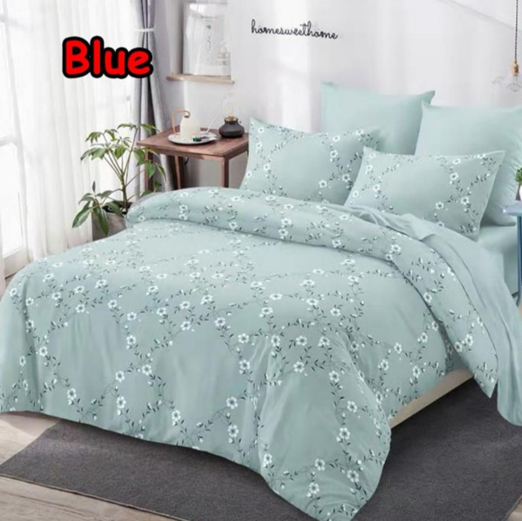 6 цветов, комплект пододеяльников, коллекция постельного белья с цветочным принтом и наволочкой, одинарный, двойной, двойной, полный размер Queen King, ультра мягкий пододеяльник