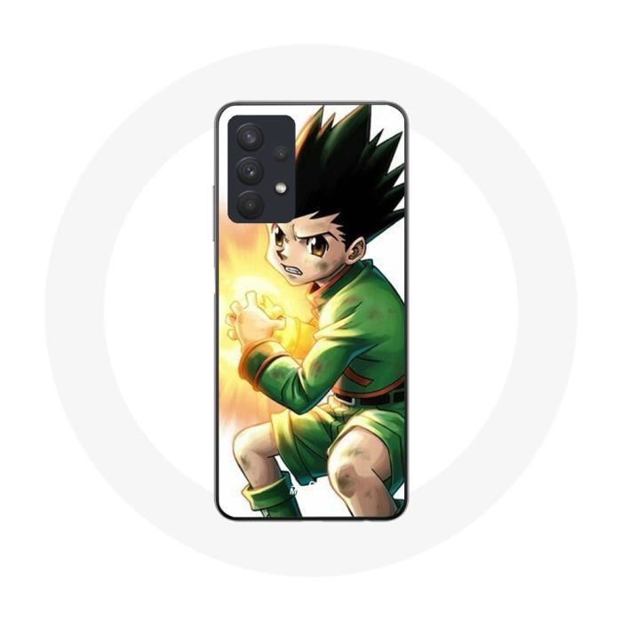 Coque - Maniacase - Samsung Galaxy A32 5G - Noir - Hunter x Hunter - Souple
