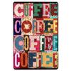 Coffe Metal Sign Plaque Metal Vintage Pub Bar Decor Tin Sign Coffee Shop Plate Poster Home Decor Art Painting Wall Sticker