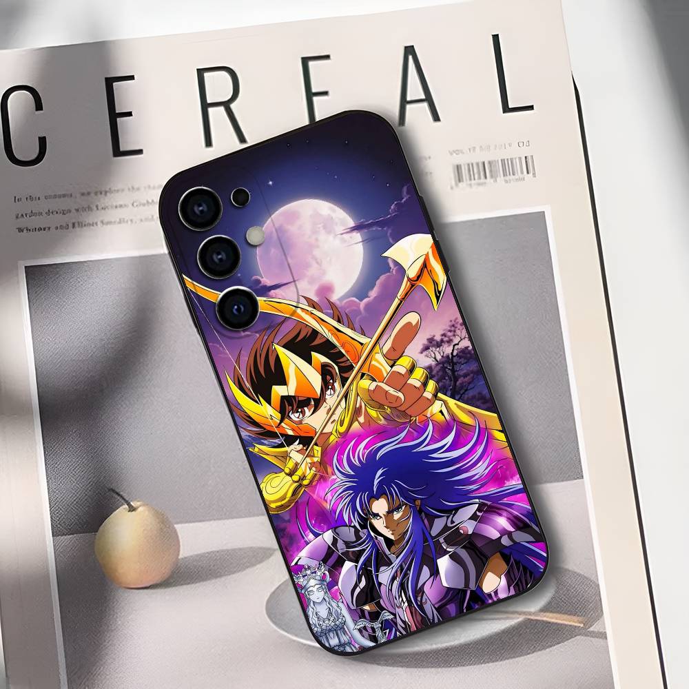 Чехол для телефона S-Saint S-Seiya Аниме Силиконовый Мягкий Для Samsung S25,S24,S21,S22,S23,S30,Ultra,S20,Plus,Fe,Lite