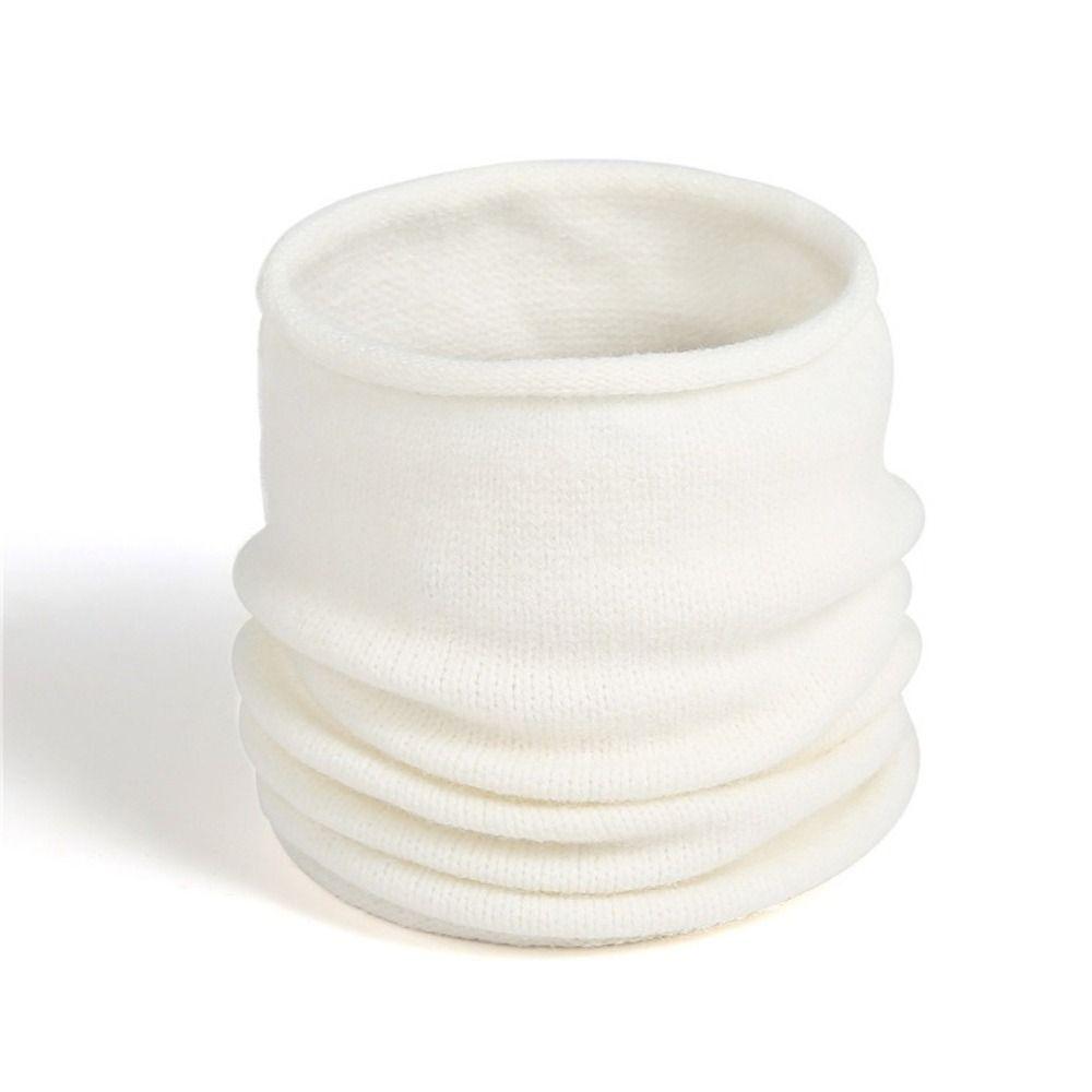 Вязаная спортивная бандана однотонная грелка для шеи теплая защита шеи велосипедный шарф лыжный