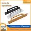 Self-Adhesive Minimalist Wooden and Aluminum Handle for Sliding Glass Doors