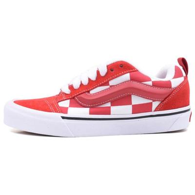 Красные кроссовки унисекс Knu-Skool Mega Check VN0009QCRED