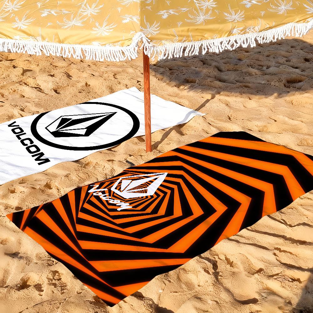 Модный принт V-Volcom Полотенце Сушилка Банное Полотенце Подходит Для Легкого Плавания Кемпинга Йоги Пляжа Вне