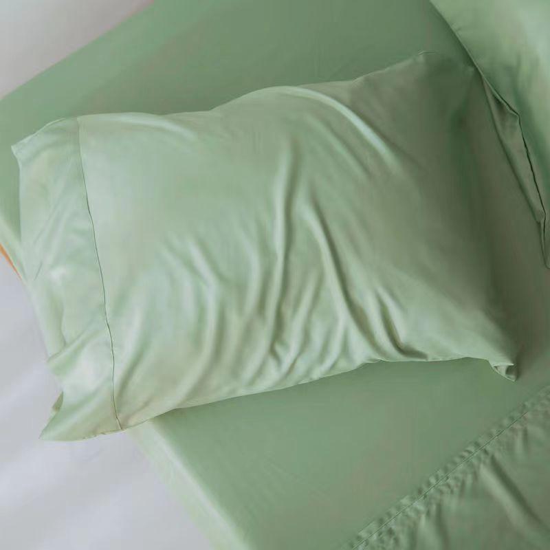 2 шт. наволочки 100% бамбуковое волокно охлаждающие антибактериальные однотонные летние наволочки в стиле конверта для дома и отеля 50x75 см