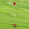 Golf Putting Green Flag and Hole Cup Flags Set Putt Training for Kids Office