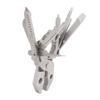 Silver Multitool Pliers Foldable Stainless Steel Tool Sturdy Outdoor Tool  Outdoor Use