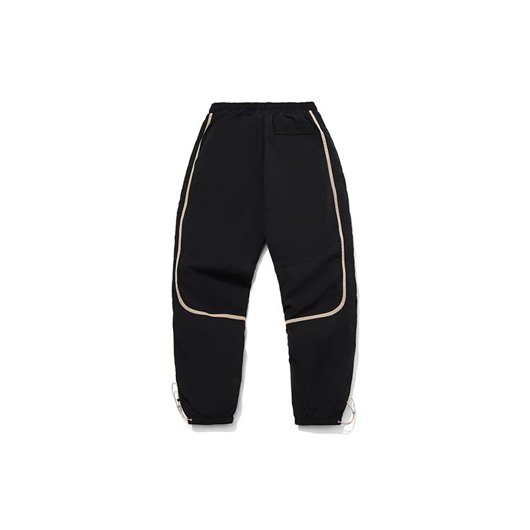 Баскетбольная серия Li Ning Badfive Changan Youth, свободные повседневные спортивные брюки, мужские низы, черный цвет AYKQ817-3