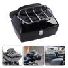 Мотоциклетный задний кофр 48 л   Водонепроницаемый с замком Подушка для спины   Задний багажный бокс для шлемов и багажа