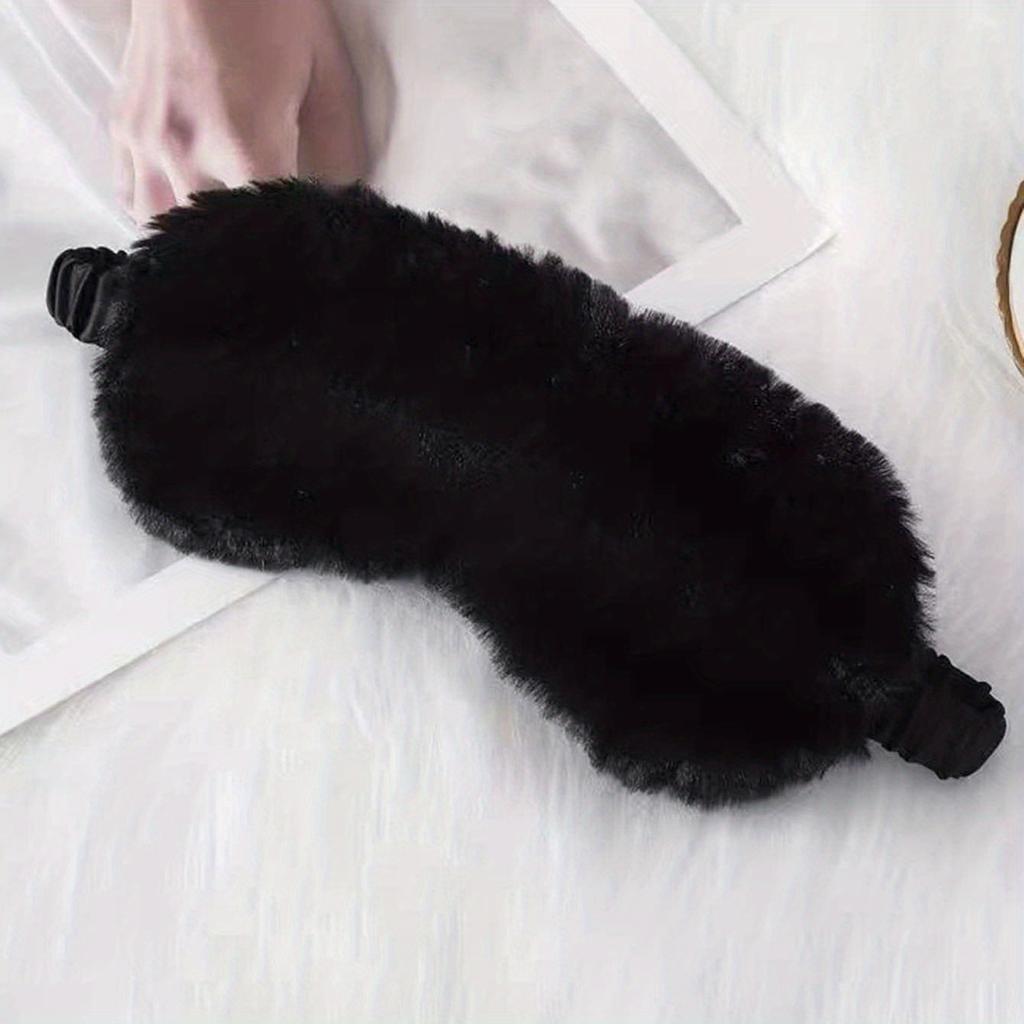 1 шт. Супермягкая, приятная для кожи плюшевая маска для глаз для сна и снятия усталости - Без электричества, Расслабление и Улучшенный сон Блэкаут