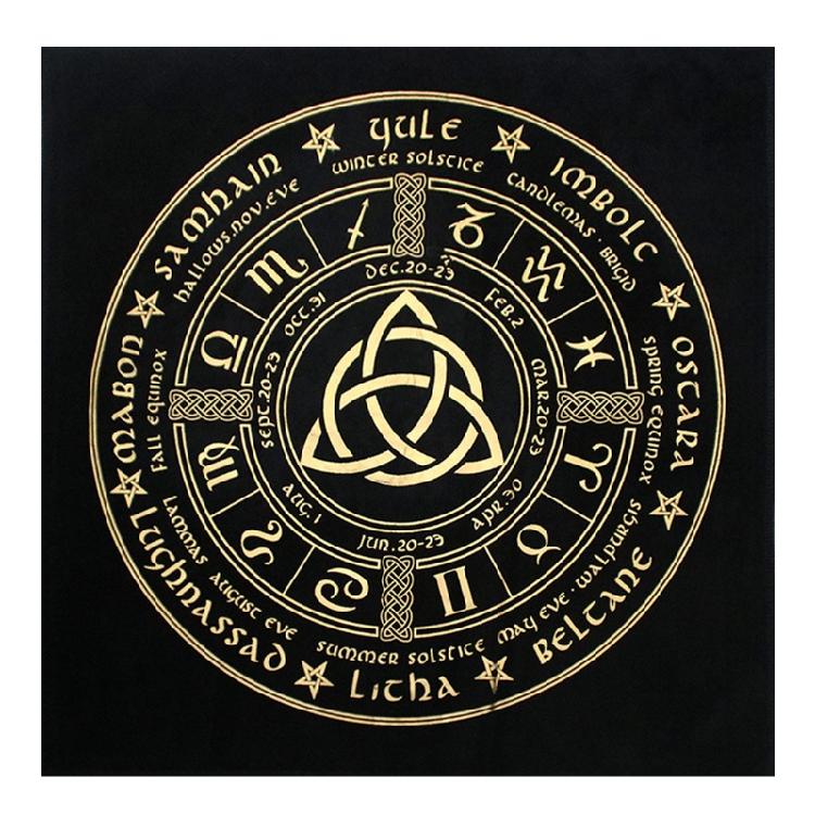 Алтарь Гадание Маятник Скатерть Коврик Настольная Игра Ткань Таро Карты Оракулов Подкладка