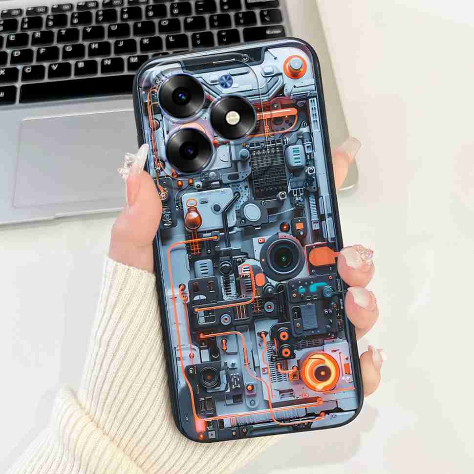 Silicone Casing For Tecno Spark Go 2024 BG6 Cases Soft Shell New Fashion Animal Phone Cover For Tecno SparkGo 2024 Bumper