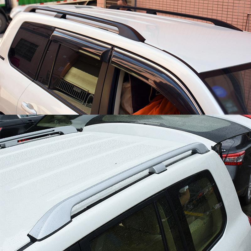 Для Toyota Land Cruiser 200 LC200 FJ200 2008-автомобильный багажник на среднюю крышу, крышка багажника, защита рейки на крыше