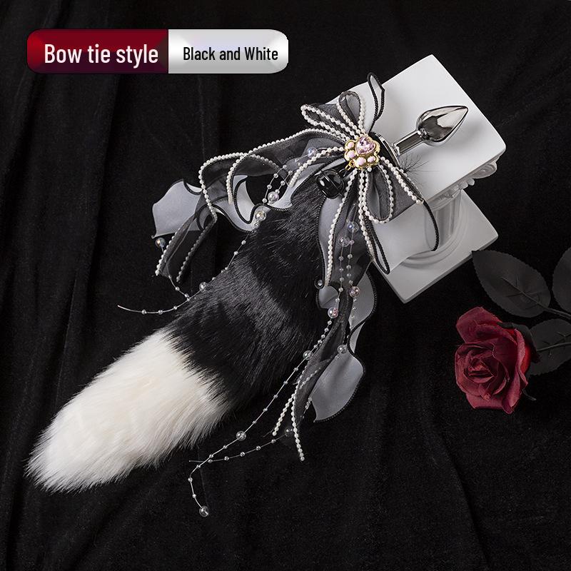 Анальная пробка «Хвост лисы» для ролевых игр и флирта - Альтернативная секс-игрушка SM