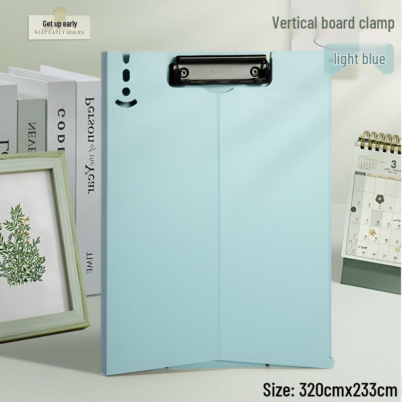 A4 Stand-Up Multifunction Clipboard & Document Storage Folder