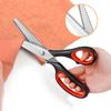 Stainless Steel Pinking Scissors Multipurpose Tailor Scissors Professional DIY Fabric Cutting Handheld Dressmaking Shears