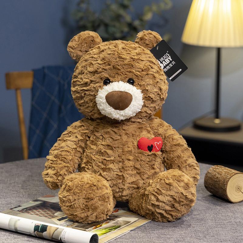 Bear Daniel Delightful Stuffed Animal Cute Cuddly Plush Toy For Kids And Babies