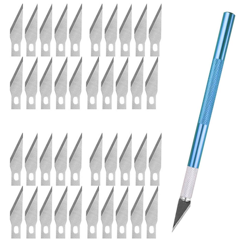 Metal Carved Surgical Scalpel Knife Blade Wood Carving Engraving Knife Blades Engrave Chapter