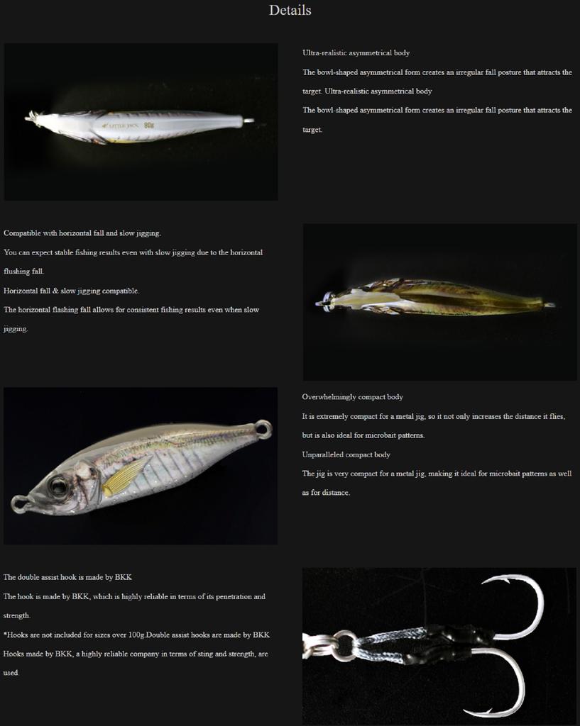 Little Jack Metal Jig Metal Adict 06 73mm 60 Grams 03 (0748)