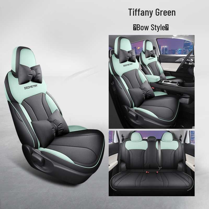 Jihe E Firefly Full Coverage Universal Car Seat Cover - Four Seasons Special Leather Cushion