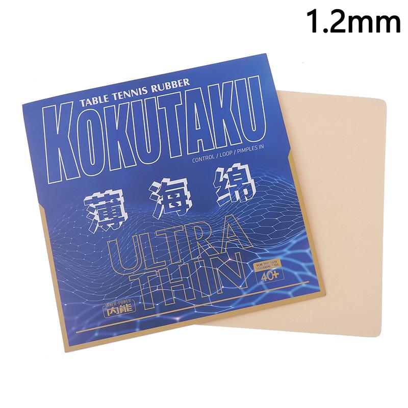 Professional Table Tennis Sponge Rubber Sheet 0.8Mm/1.0Mm/1.2Mm Thickness Powerful Ping Pong Racket Sponge Color Random
