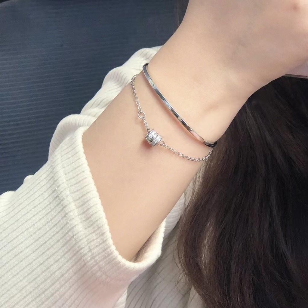 Изысканный ночной звездный циркониевый браслет для женщин элегантные посеребренные геометрические украшения для рук