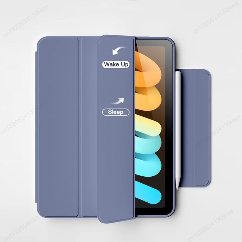 For iPad A16 11th 10th Generation Air 4/5 10.9 Magnetic Case, For iPad Pro Air 11 13 12.9 inch 360° Detachable Back Cover Case