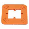 4 in 1 Round Corner Radius Template R10 R15 R20 R25 Wooden Board Corner Routing Template for