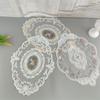 Napkin Lace Embroidered Coaster Kitchen Accessories Party Wedding Home Decorations Table Cover Photo Prop Retro Vintage