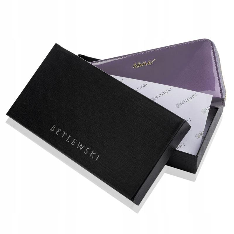 BPD-VS-5201 PURPLE Women' Wallet SHINY +CERTIFICATE