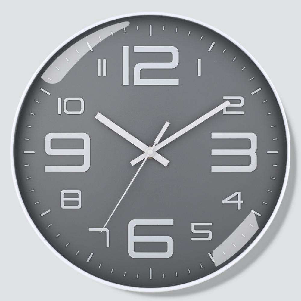 Бесшумные настенные часы в скандинавском стиле, уникальные настенные часы, персонализированные цифровые часы, бытовые