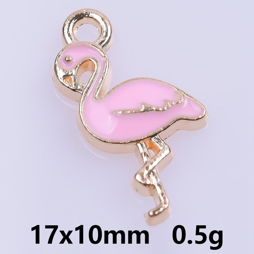 Pink Love Girl Accessories Enamel Bulk Charms For Jewelry Making Supplies Moon/Flower/Butterfly Pendants Charm DIY Earring Craft