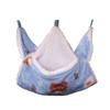 Flannel Hamster Double-layer Hammock Soft Hamster Hanging Cage Winter Hamster Hammock  Pet Cage