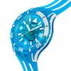 Мужские наручные часы Swatch SCUBAQUA BLUE FIRE SSCU09S100, синие