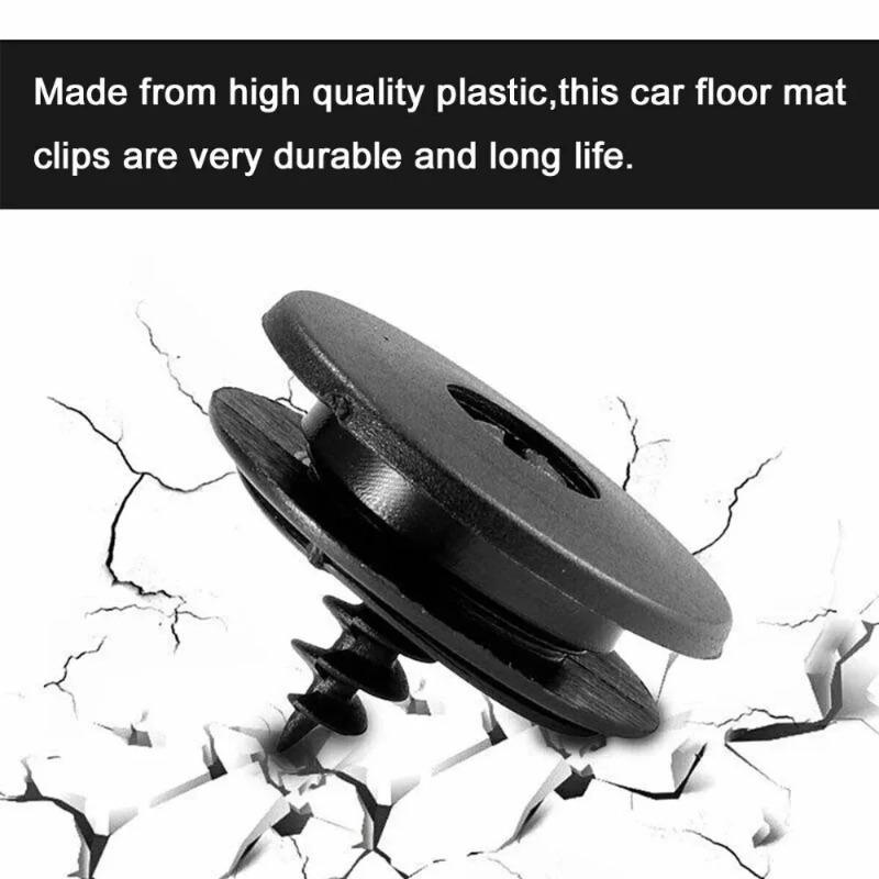 2-30PCS Auto Fastener Floor Mat Buckle Antiskid Pad Fastener Retainer For Car Carpet Fixing Clamp Car Accessories