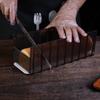Plastic Swiss Roll Cutting Mold Accurate Cake Division Moulds Household Cake Roll Cutter  Bread