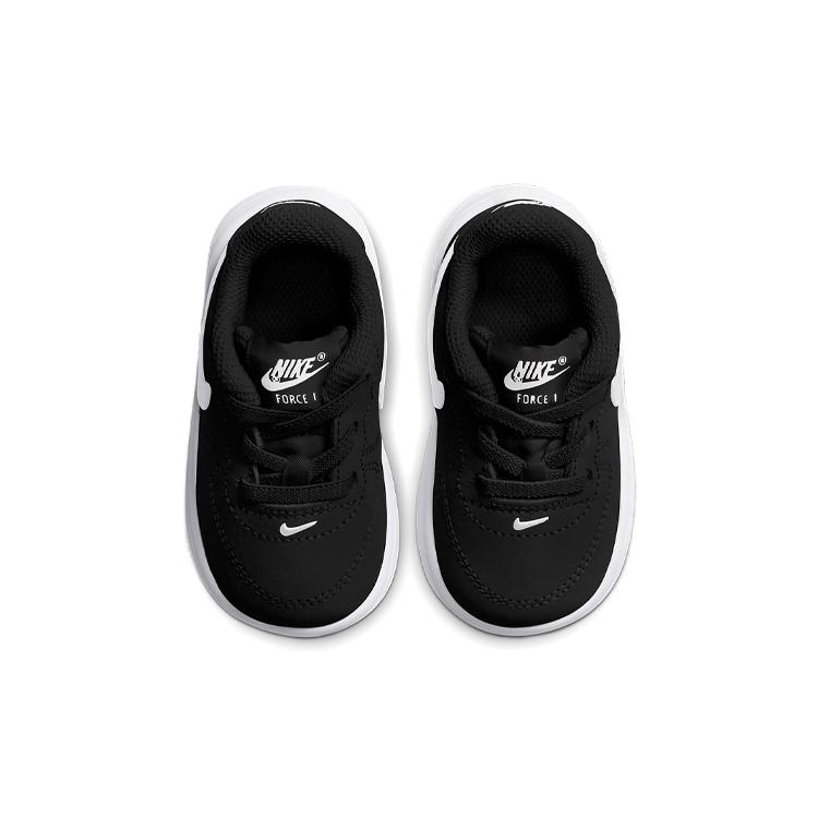 Nike Air Force 1 18 Низкие Кеды для Скейтбординга Черно-Белые Для Младенцев и Малышей 905220-002