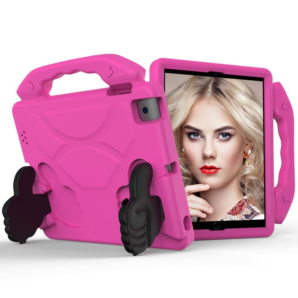 Kids Case for iPad 9.7 6th 5th Pro 9.7 inch Air 2 1 Shockproof Cover for iPad 2 3 4 5 6 mini 7 6 5 4 3 2 1 EVA Thumbs Up Bracket