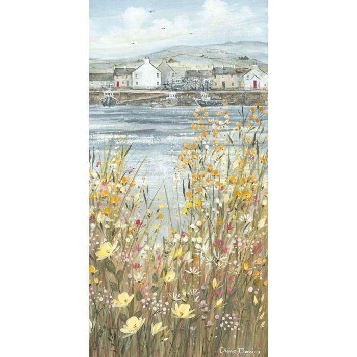 Diane Demirci Boats & Blooms III Print