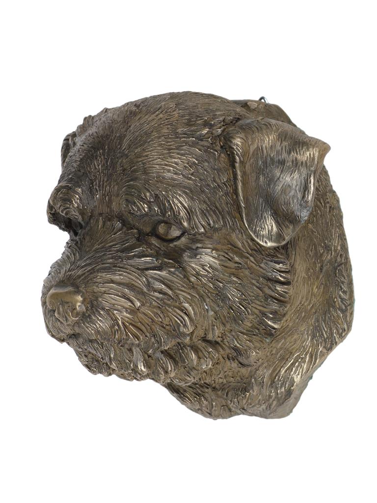 Norfolk Terrier I - Dog Statue, Hanging Bust, Unique Decoration for Dog Lover by Art-Dog Brand
