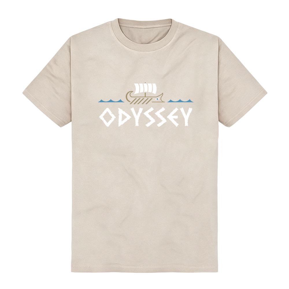 Футболка Odyssey с коротким рукавом, летняя, с круглым вырезом, мягкая, стритвир, унисекс, хип-хоп, принт с изображением из ТВ-шоу, мерч, женская одежда