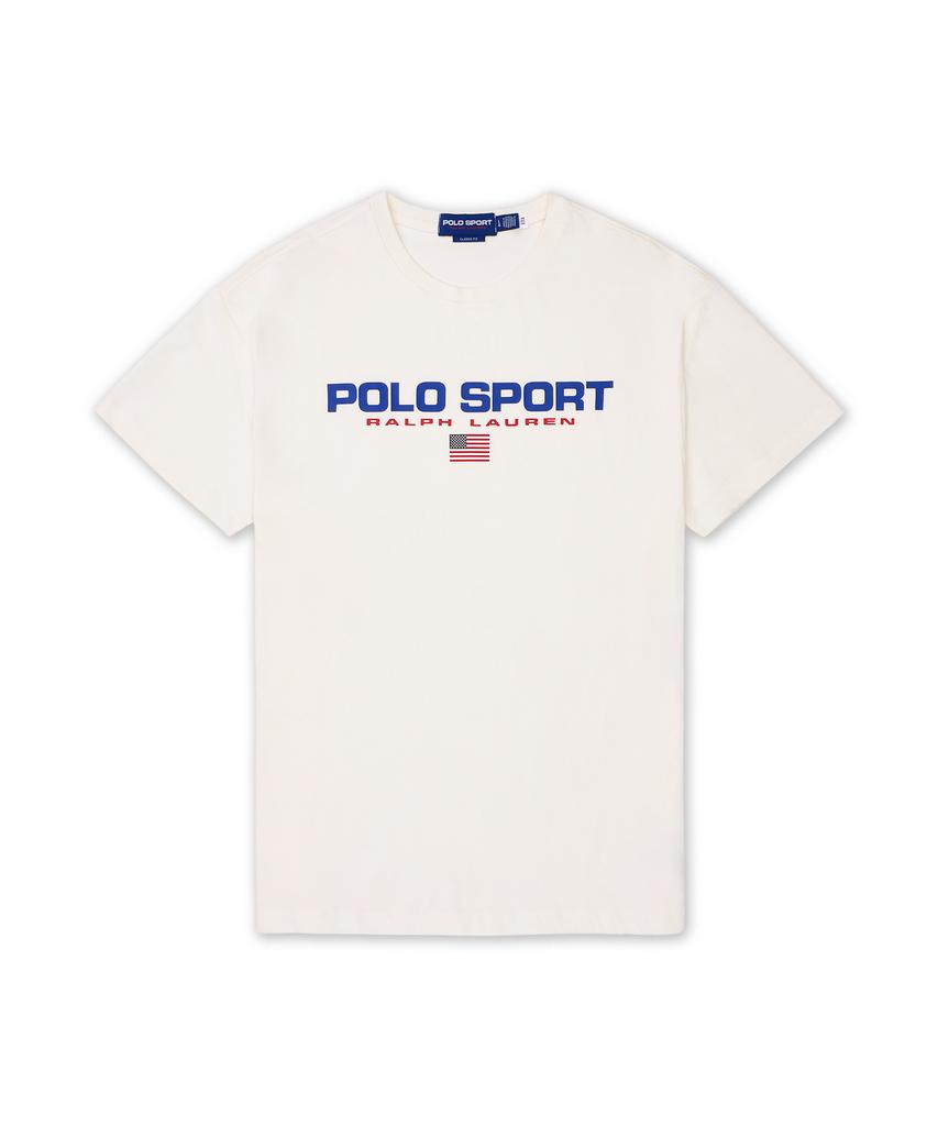 POLO RALPH LAUREN Classic Fit Polo Sport Jersey T-Shirt - Natural