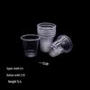 OIMG 60ML Thickened Transparent Disposable PP Plastic Cups