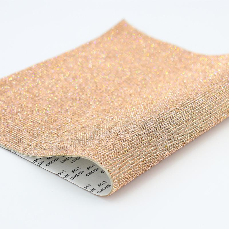 Разноцветные самоклеящиеся стразовые полоски для DIY украшений и ремесленных проектов