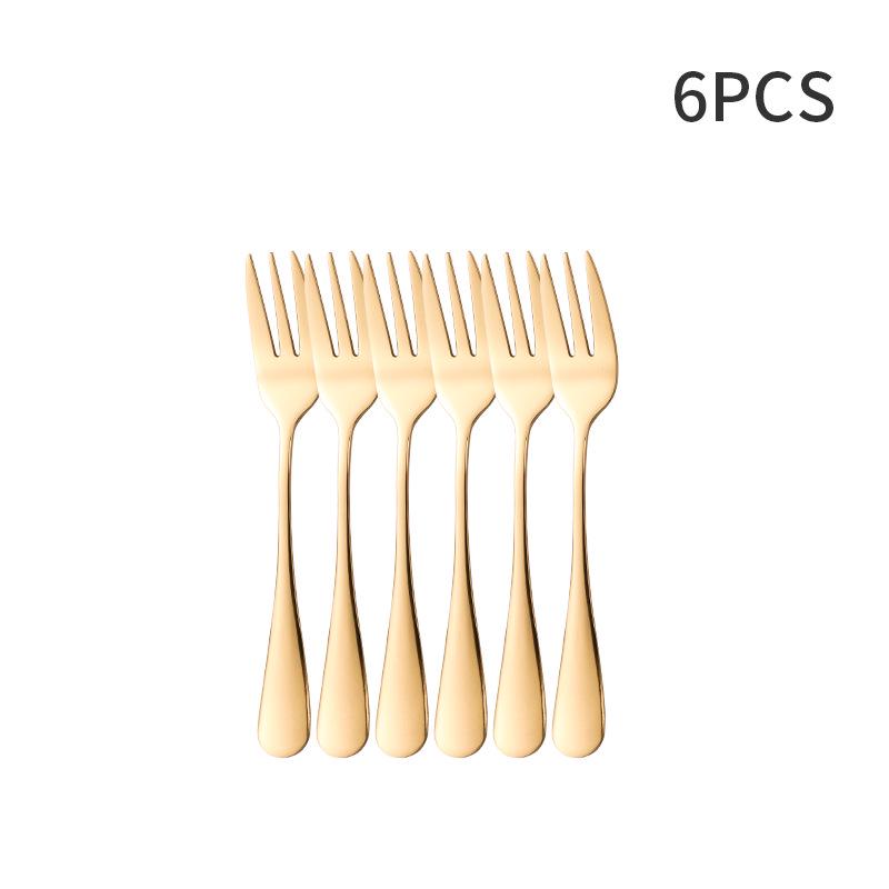 Stainless Steel Cake and Bread Knife with Long Handle Spatula and Fruit Fork for Weddings and Banquets