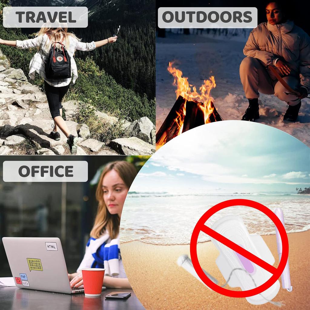 20 шт./50 шт. Пакеты для утилизации гигиенических прокладок, Женские пакеты для утилизации средств женской гигиены для тампонов и прокладок, Личный пакет для утилизации Само-