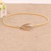 Gold Chain on Pants Waist Corset Chain Belts Women Waist Chain Metal Elastic Belt Metal Waist Belts