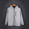 Men Spring Autumn Full Reflective Windbreaker Waterproof Jacket Male High Street Hip Hop Loose Hooded Coats Plus Size