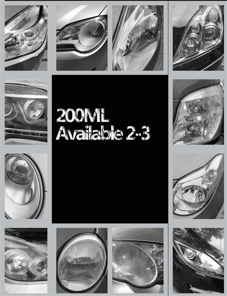 Car Headlight Lens Scratch Yellowing Aging Restoration Refurbished Atomized Cup